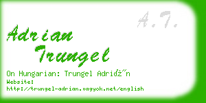 adrian trungel business card